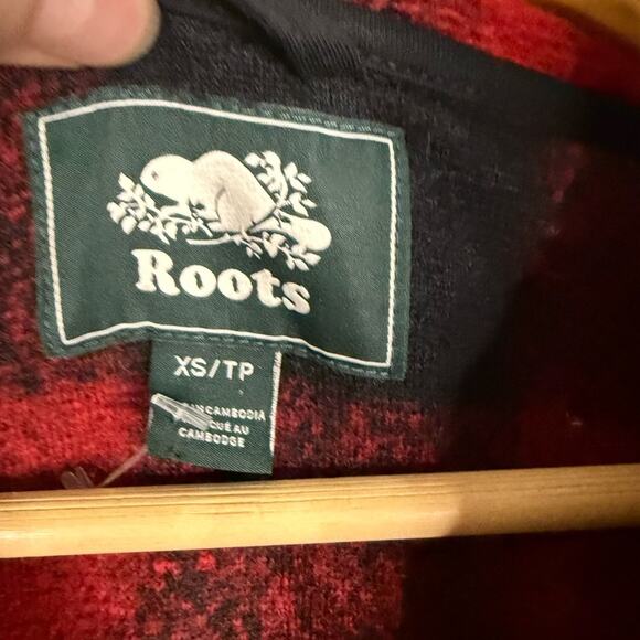 Roots buffalo plaid wool blend full zip Seymour jacket Gorpcore Alpine Casual - Picture 10 of 12